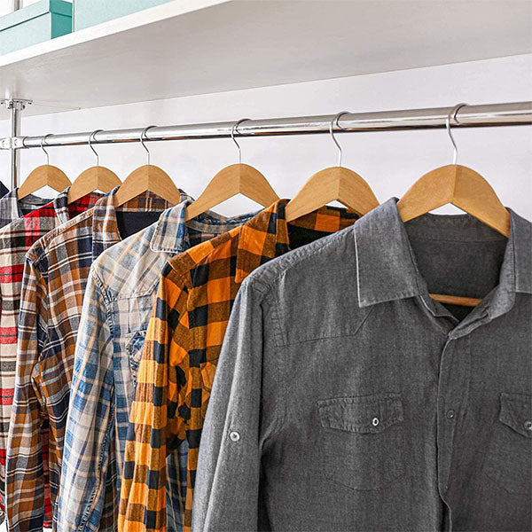3-Piece Slim Wooden Hanger Set