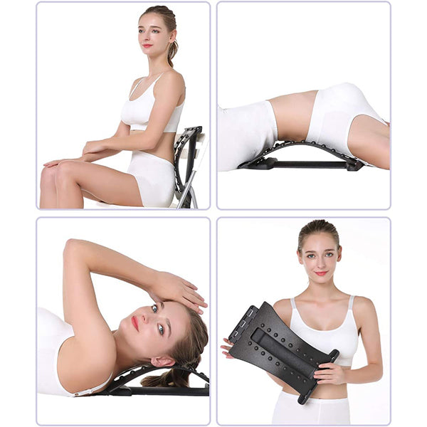Adjustable Back Stretcher & Posture Massager