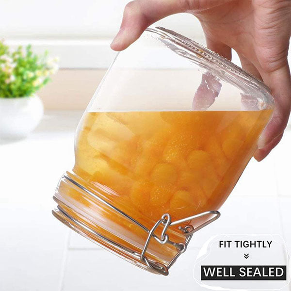 Airtight Glass Canister Set of 5