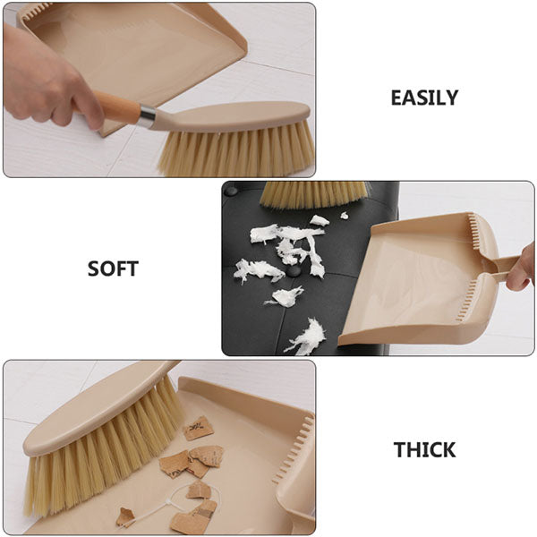 Compact Small Broom & Dustpan Set