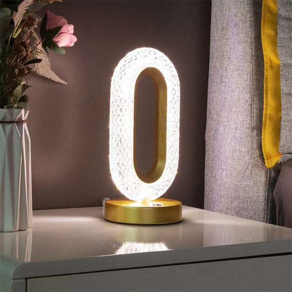 Crystal Diamond Table LED Lamp