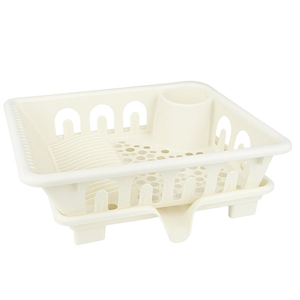 Plastic Dish Rack with Drainage Base