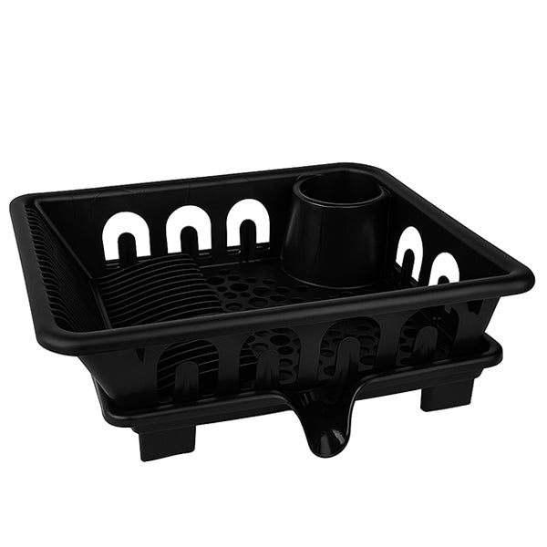 Plastic Dish Rack with Drainage Base