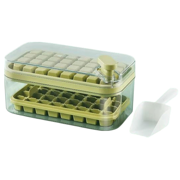 Stackable Ice Cube 2-Layer Tray