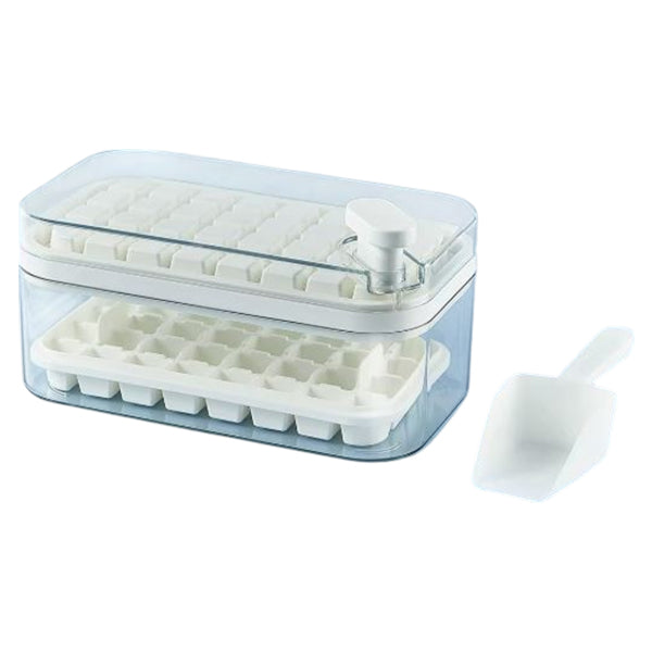 Stackable Ice Cube 2-Layer Tray