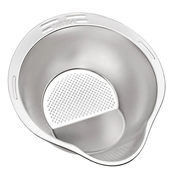 Stainless Steel Slanted Drain Bowl