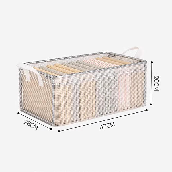 Transparent Foldable Storage Basket