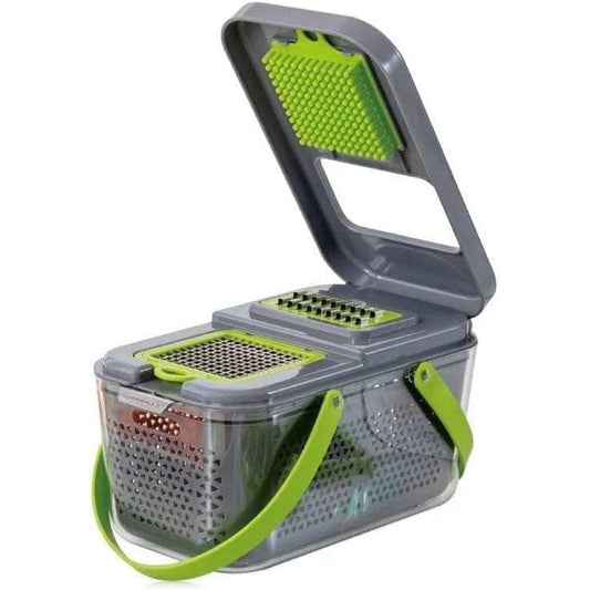 22-in-1 Multifunctional Vegetable Chopper and Slicer Set with Storage Box