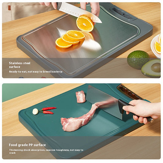 لوح تقطيع مزدوج الجوانب 2 في 1