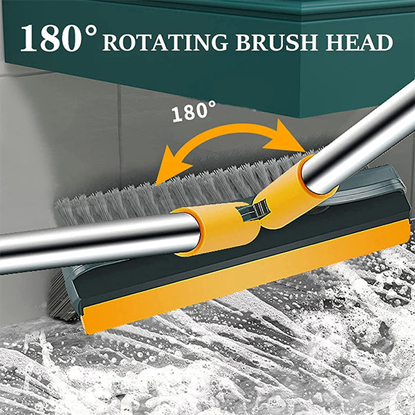 3 in 1  Rotating Scrub Brush with Long Handle
