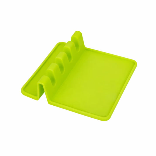 4-Slot Spoon & Utensil Rest with Drip Tray