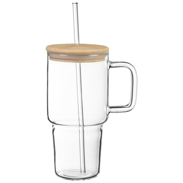 Glass Tumbler with Handle 680ml