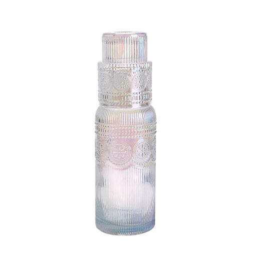 Bedside Water Bottle Glass Cup/Bottle Set