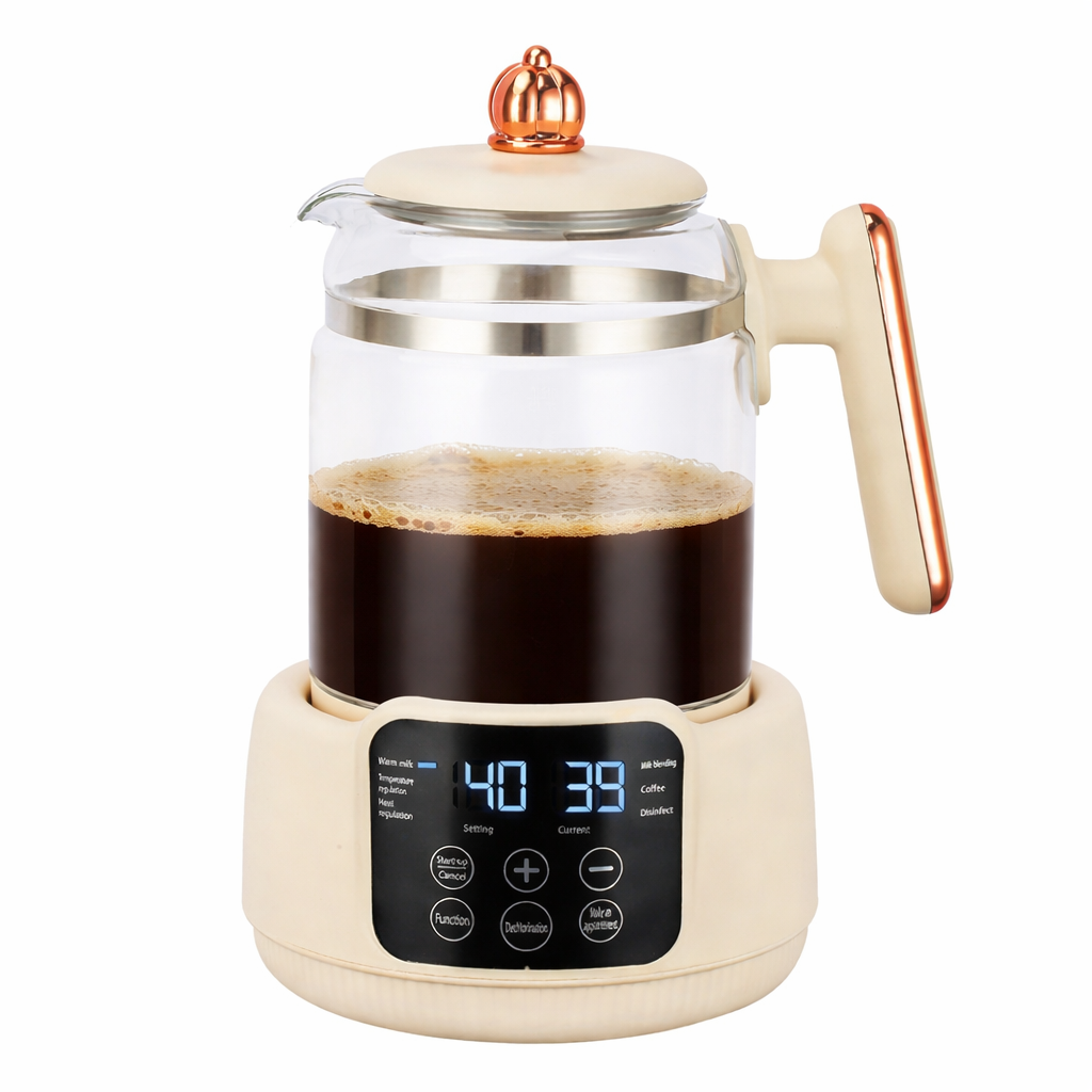 Glass Electric Kettle 1.5L With Digital Display | Tawwy