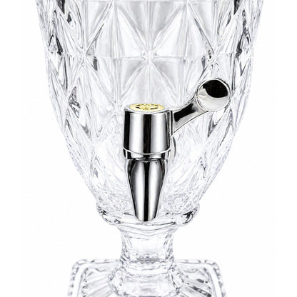 Glass Beverage Dispenser with Spigot – 2L