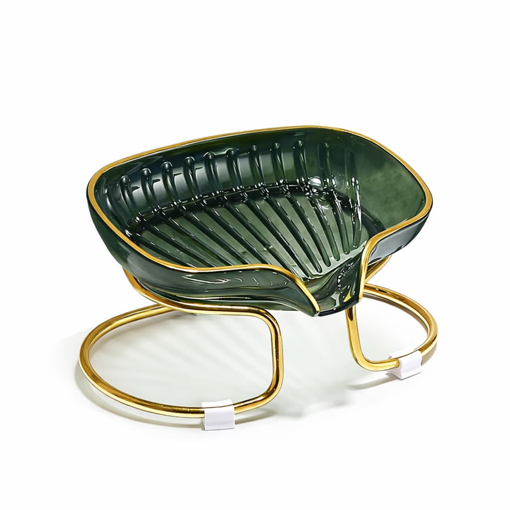 Luxury Soap Holder with Drain Stand - Gold | Tawwy