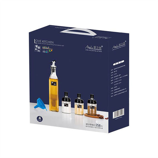 Oil and Seasoning Dispenser Set