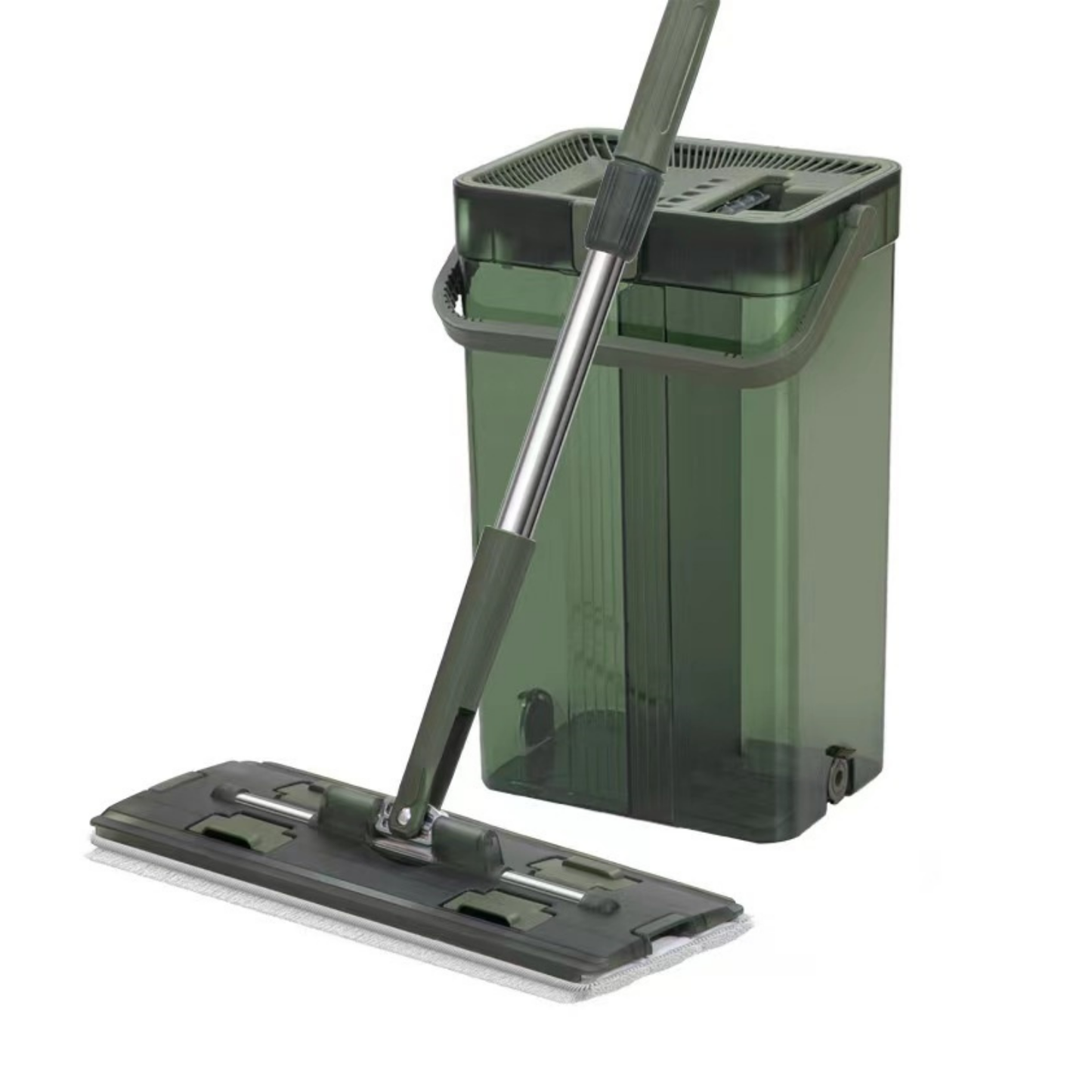 Self-Cleaning Flat Mop & Bucket Set