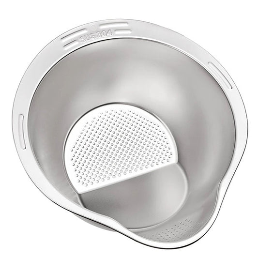 Stainless Steel Slanted Drain Bowl